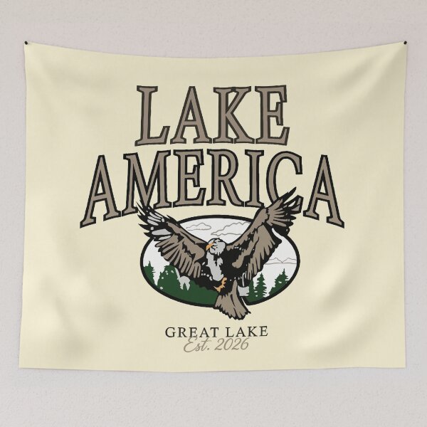 Item preview, Lake America Est 2026 Great Lake Ontario Rename Eagle Graphic designed and sold by artworkathome.