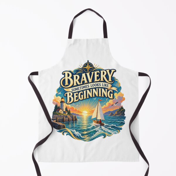Item preview, Bravery Sometimes Looks Like Beginning designed and sold by Mosslume Studio.