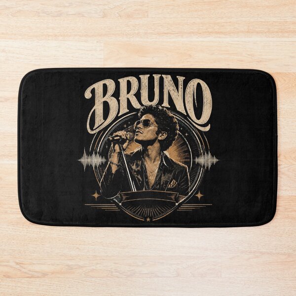 Item preview, Bruno Vintage Singer Concert Retro Music Design designed and sold by Abigaildixon92.