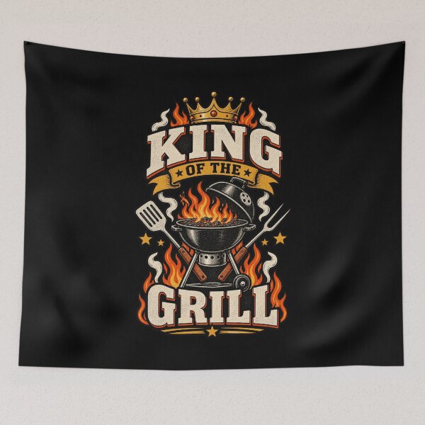 Item preview, King Of The Grill | BBQ | Meat Eater | Carnivore Diet  designed and sold by Made by Tamar.