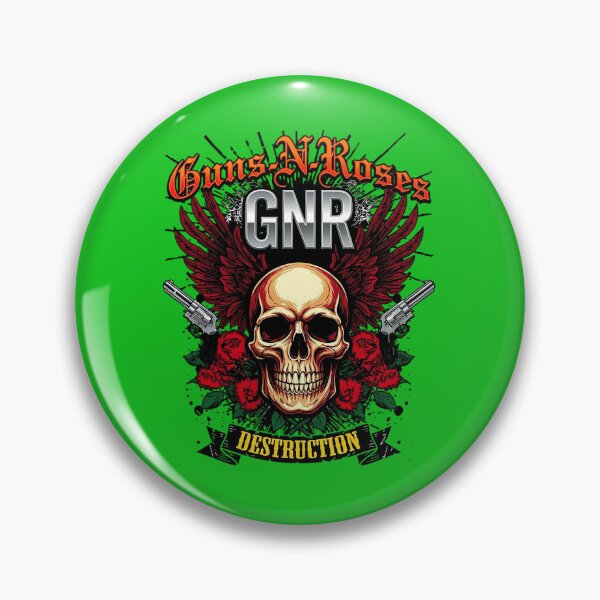 Item preview, GNR Appetite for Destruction Winged Skull Design designed and sold by ZiemannAlden.