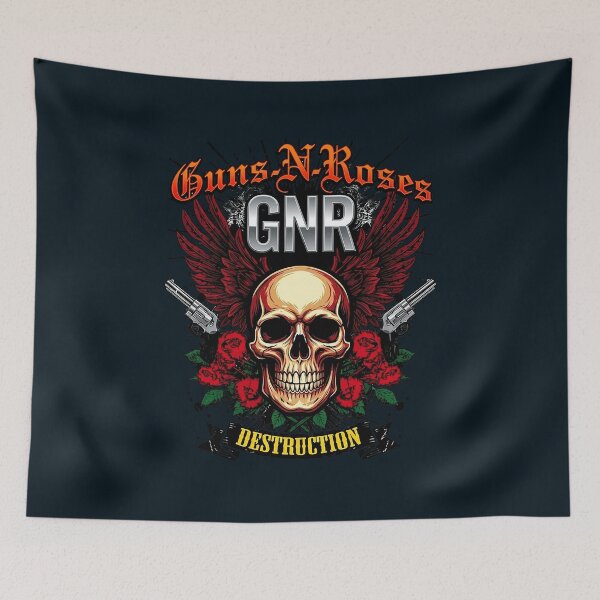 Item preview, GNR Appetite for Destruction Winged Skull Design designed and sold by ZiemannAlden.