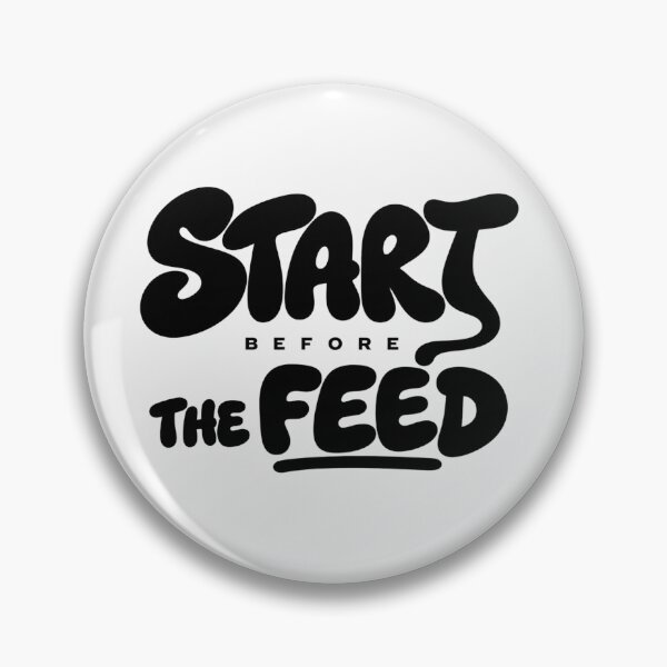 Item preview, Start Before the Feed, Digital Detox Productivity Tee designed and sold by PhylonBoxx.