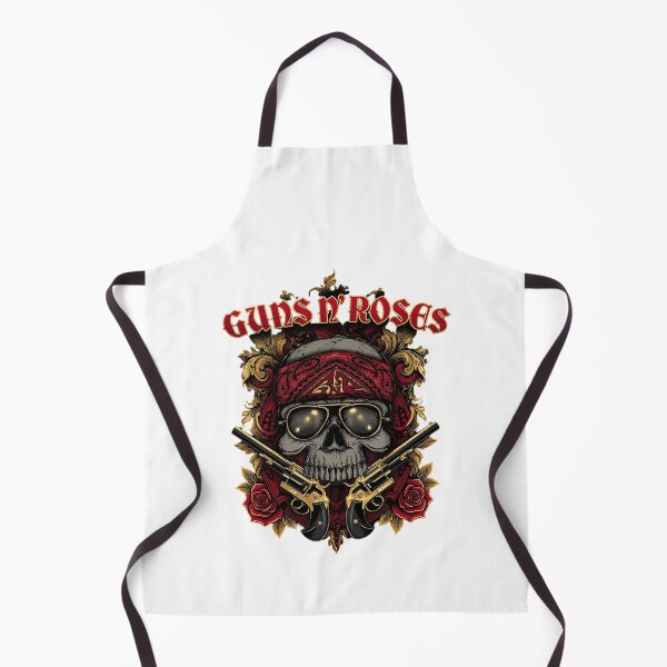 Item preview, Guns N' Roses Ornate Skull Shield Rock Design designed and sold by ZiemannAlden.