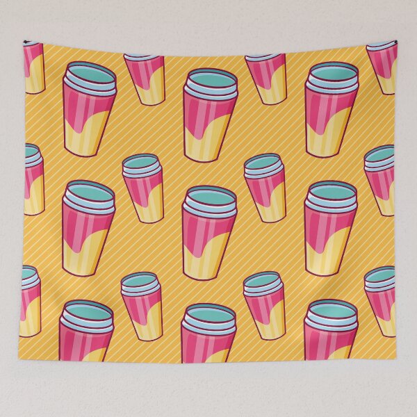Item preview, Seamless Pattern Tumbler Drink Bottle Design designed and sold by werezu.