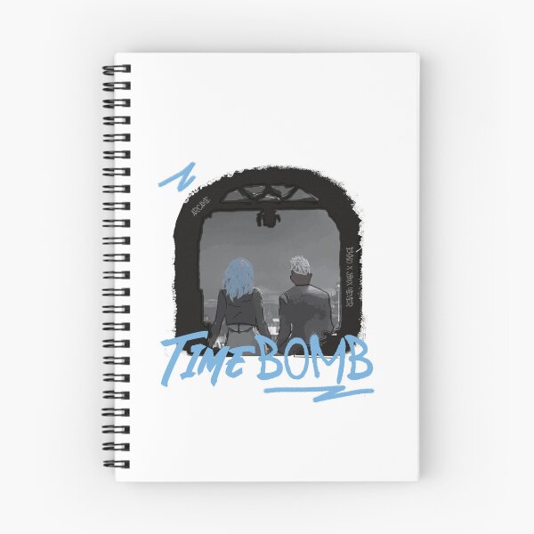 Item preview, Arcane TimeBomb | Ekko & Jinx Window Silhouette Graphic Art designed and sold by qfa Originals.