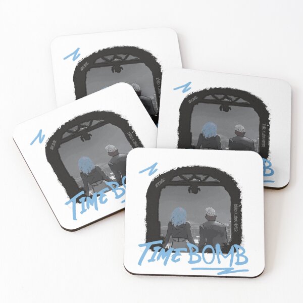 Item preview, Arcane TimeBomb | Ekko & Jinx Window Silhouette Graphic Art designed and sold by qfa Originals.