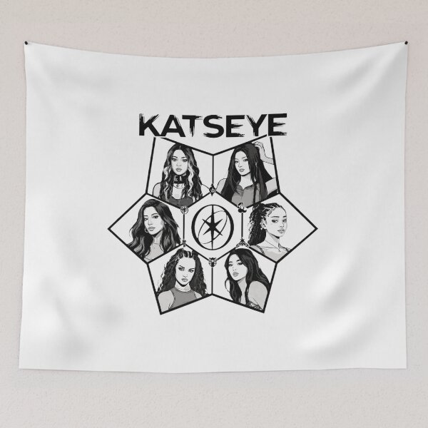 Item preview, Girls Group Hexagon Portrait Fan Art designed and sold by SristiBurd96.