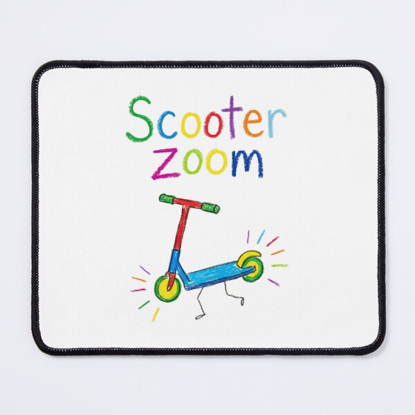 Item preview, Scooter Zoom Fun Kids Scribble Drawing Playful Art designed and sold by Zaflab.