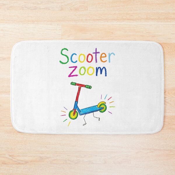 Item preview, Scooter Zoom Fun Kids Scribble Drawing Playful Art designed and sold by Zaflab.