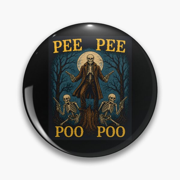 Item preview, Pee Pee Poo Poo Vintage, Cursed Meme, Funny Skeleton Meme designed and sold by nasr-say.