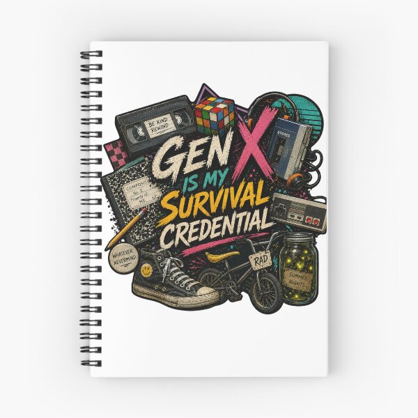 Item preview, GEN X: Raised Real, Stayed Real designed and sold by Whimspired By Paxx.