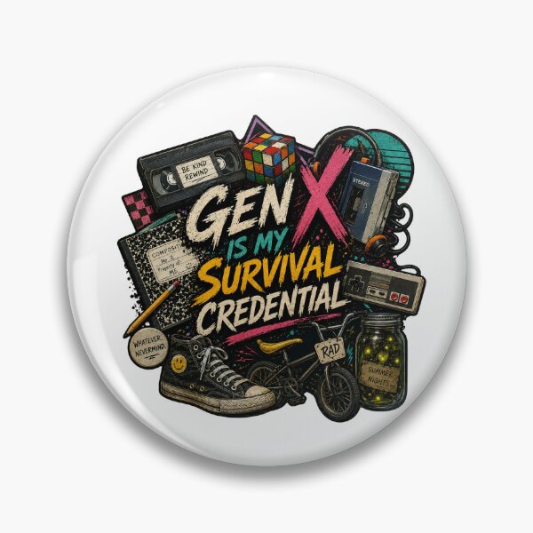 Item preview, GEN X: Raised Real, Stayed Real designed and sold by Whimspired By Paxx.