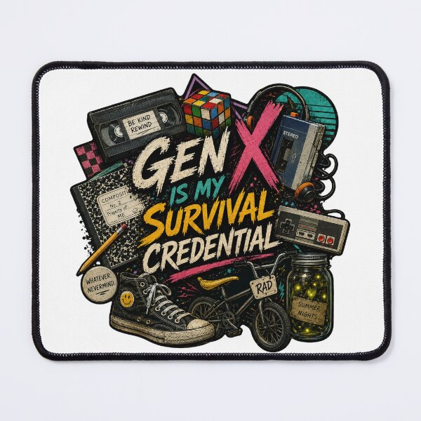 Item preview, GEN X: Raised Real, Stayed Real designed and sold by Whimspired By Paxx.