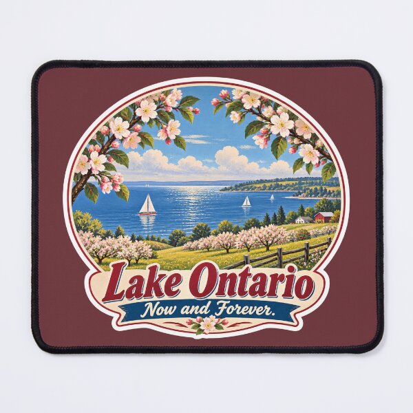 Item preview, Lake Ontario Forever Defending Canadian Sovereignty Scenic Prints designed and sold by PinUpPizzazz.