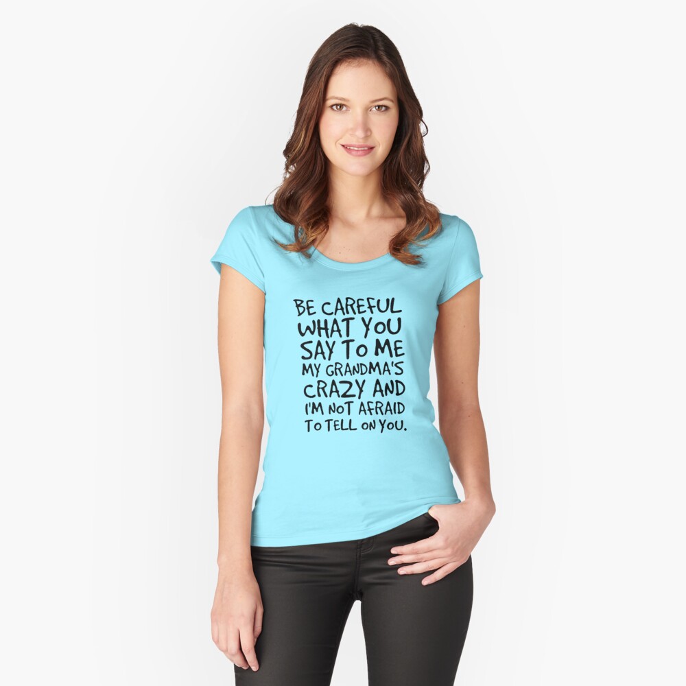 Item preview, Fitted Scoop T-Shirt designed and sold by viCdesign.