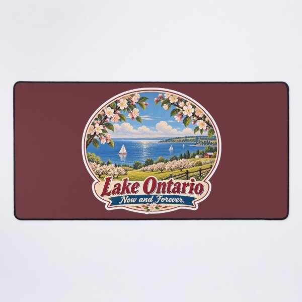 Item preview, Lake Ontario Forever Defending Canadian Sovereignty Scenic Prints designed and sold by PinUpPizzazz.