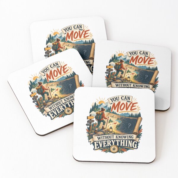 Item preview, You Can Move Without Knowing Everything designed and sold by Mosslume Studio.