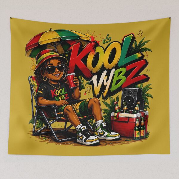 Item preview, Kool Vybz Graffiti Music Boy Urban Streetwear Design designed and sold by digitalbob60.