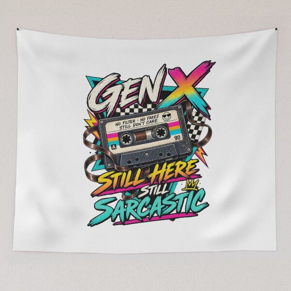 Item preview, GEN X: Raised Real, Stayed Real designed and sold by Whimspired By Paxx.