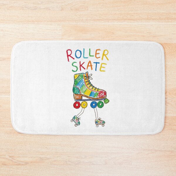 Item preview, Rainbow Crayon Roller Skate Drawing Retro Kids Graphic designed and sold by Zaflab.