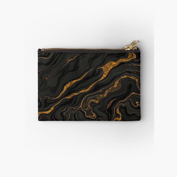 Item preview, Black Gold Luxury Marble Swirl designed and sold by IntelliMindDesigns.