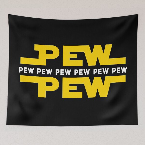 Item preview, Pew Pew - Blaster Noises - Movies Collection designed and sold by HardDraw.