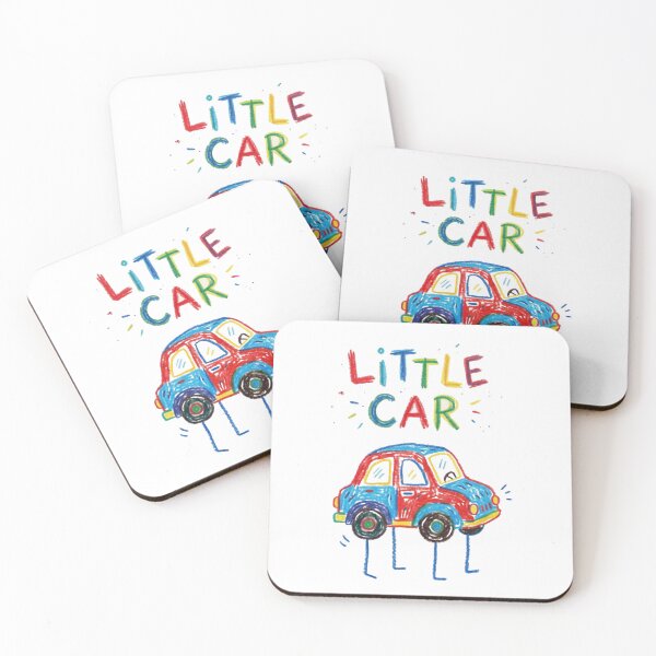 Item preview, Little Car Crayon Drawing Funny Scribble Vehicle Design designed and sold by Zaflab.