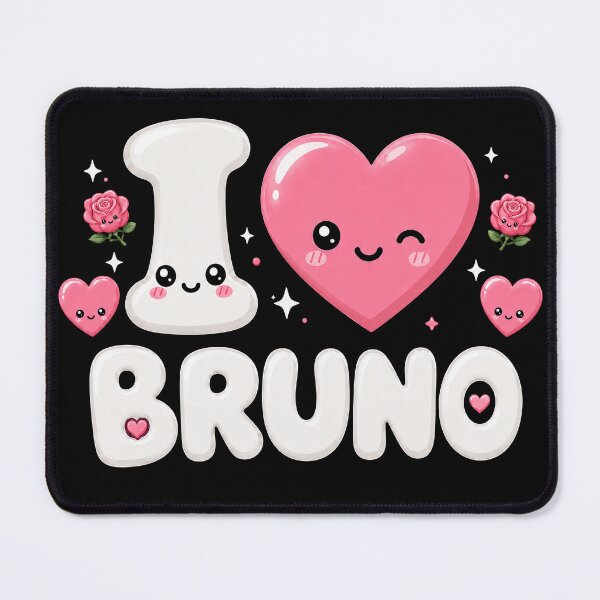 Item preview, Bruno Cute Love Heart Mushroom Kawaii Valentine Design designed and sold by Abigaildixon92.