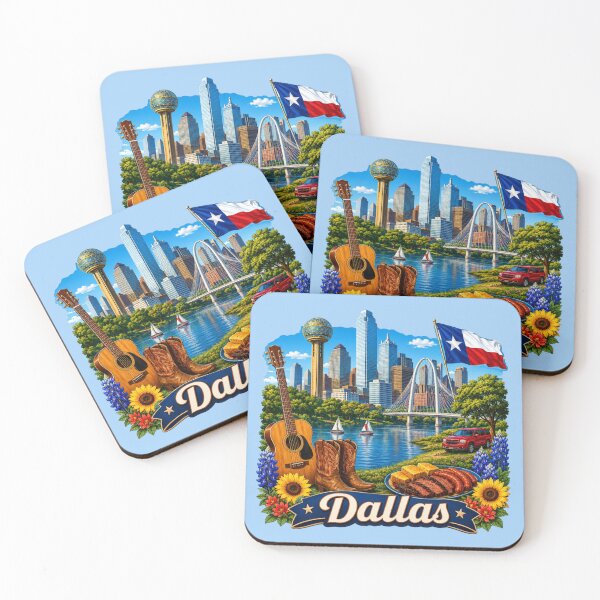 Item preview, Dallas, Texas designed and sold by Myra365Art.