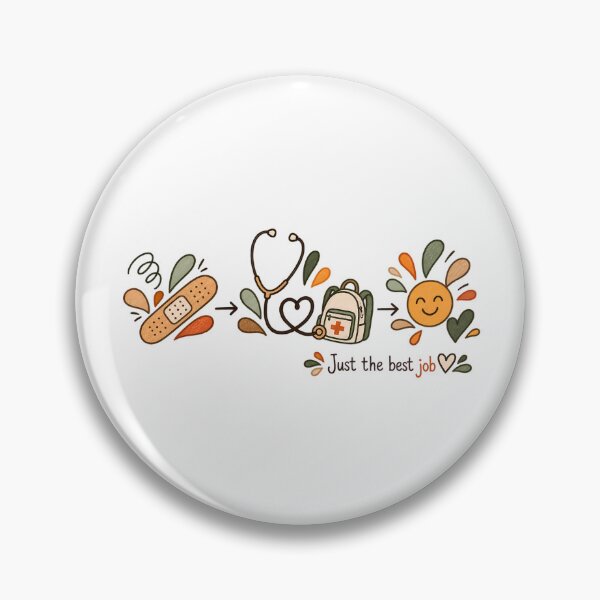 Item preview, Gift idea for school nurses – Just the Best Job designed and sold by J-Impression.
