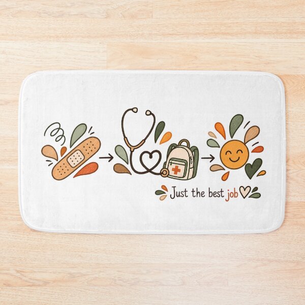 Item preview, Gift idea for school nurses – Just the Best Job designed and sold by J-Impression.