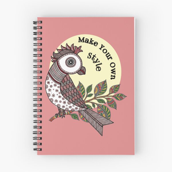 Item preview, Madhubani Parrot Design | Make Your Own Style  designed and sold by Sakshiartwork.
