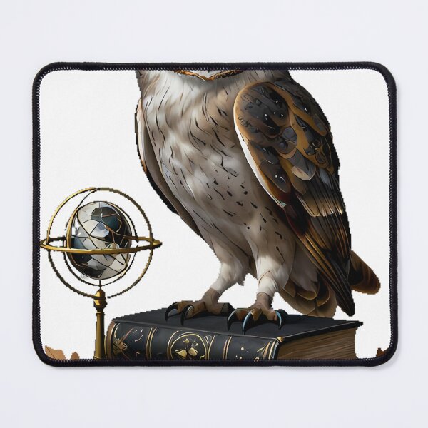 Item preview, Gothic Barn Owl Astronomy Folio Stack designed and sold by IllumeInk.
