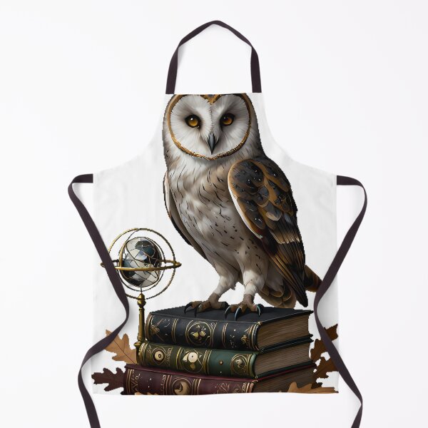 Item preview, Gothic Barn Owl Astronomy Folio Stack designed and sold by IllumeInk.