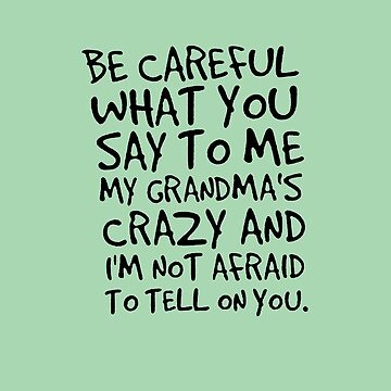 Artwork thumbnail, My crazy grandma - babycloth by viCdesign