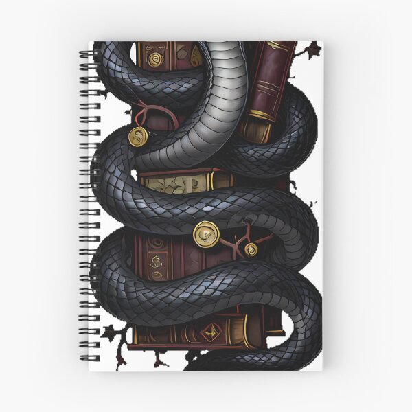 Item preview, Gothic Serpent Alchemy Book Spine designed and sold by IllumeInk.