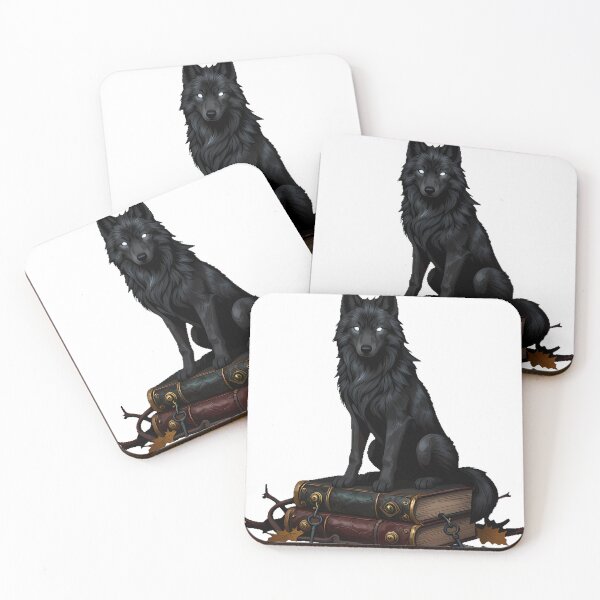 Item preview, Gothic Black Wolf Lore Stack designed and sold by IllumeInk.