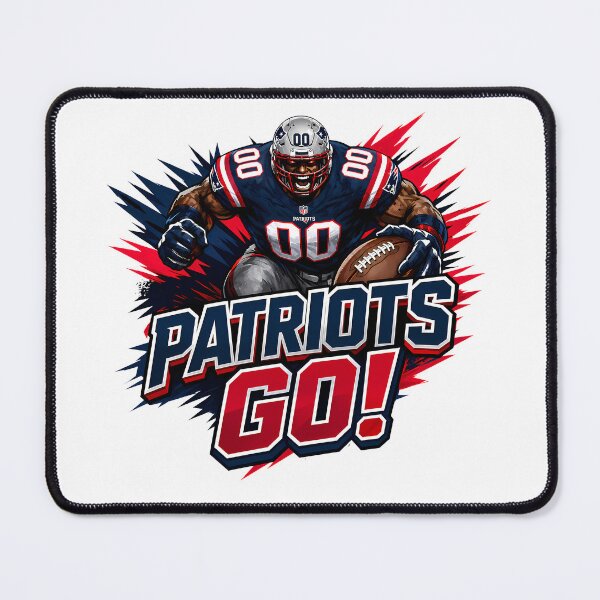 Item preview, Patriots Go! New England Patriots Football Fan #0162 designed and sold by GLUVY-THEME.