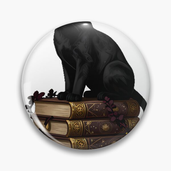 Item preview, Gothic Black Panther Arcana Tome Stack designed and sold by IllumeInk.