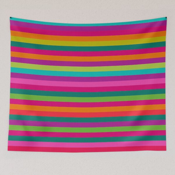 Item preview, Y2K Dreamy Rainbow Stripe Pattern | Whimsical Retro 2000s Candy Stripe Aesthetic designed and sold by BrontesWhimsyStore.