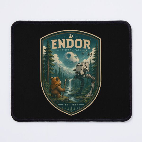 Item preview, Endor National Park designed and sold by FrontierCosmic.