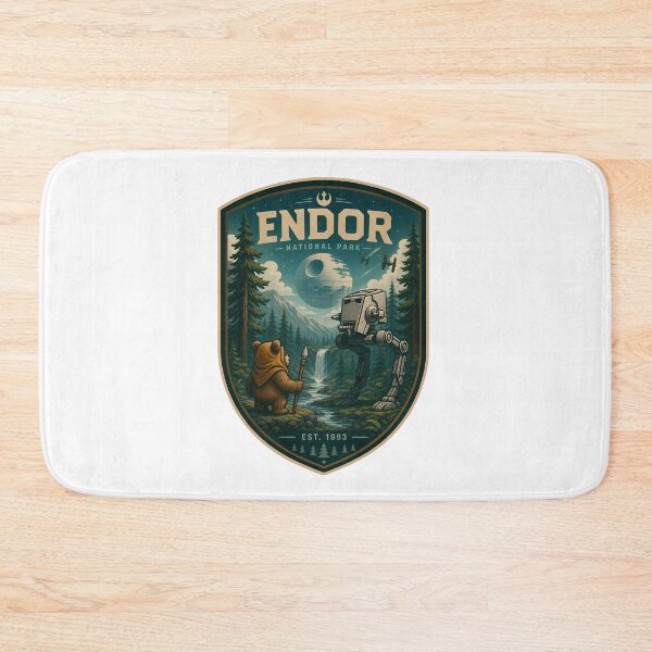 Item preview, Endor National Park designed and sold by FrontierCosmic.