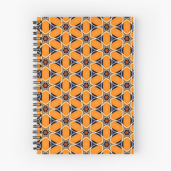 Item preview, A pattern of orange and blue circles designed and sold by PenguinWinter.