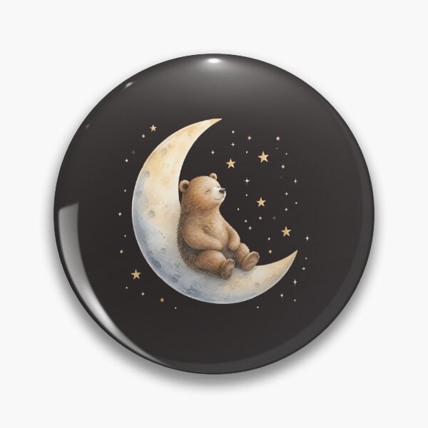 Item preview, Cute Bear Moon Night designed and sold by naragon4289.