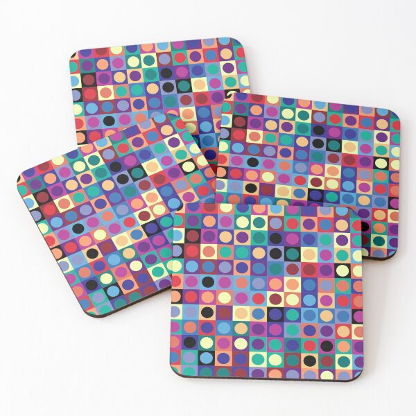 Item preview, Vasarely Inspired designed and sold by Shapes-Mania.