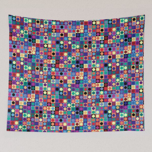 Item preview, Vasarely Inspired designed and sold by Shapes-Mania.