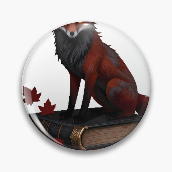 Item preview, Gothic Red Fox Shadow Folio Stack designed and sold by IllumeInk.