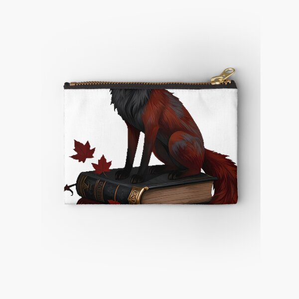 Item preview, Gothic Red Fox Shadow Folio Stack designed and sold by IllumeInk.