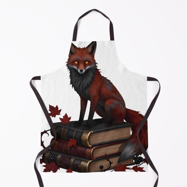 Item preview, Gothic Red Fox Shadow Folio Stack designed and sold by IllumeInk.